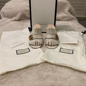 Gucci 75mm Marmont Slide Sandal